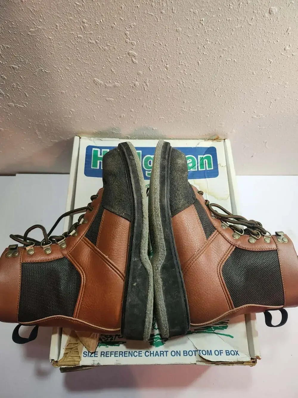 Hodgman Wading Boots Size 8 Brown Felt Sole 19218